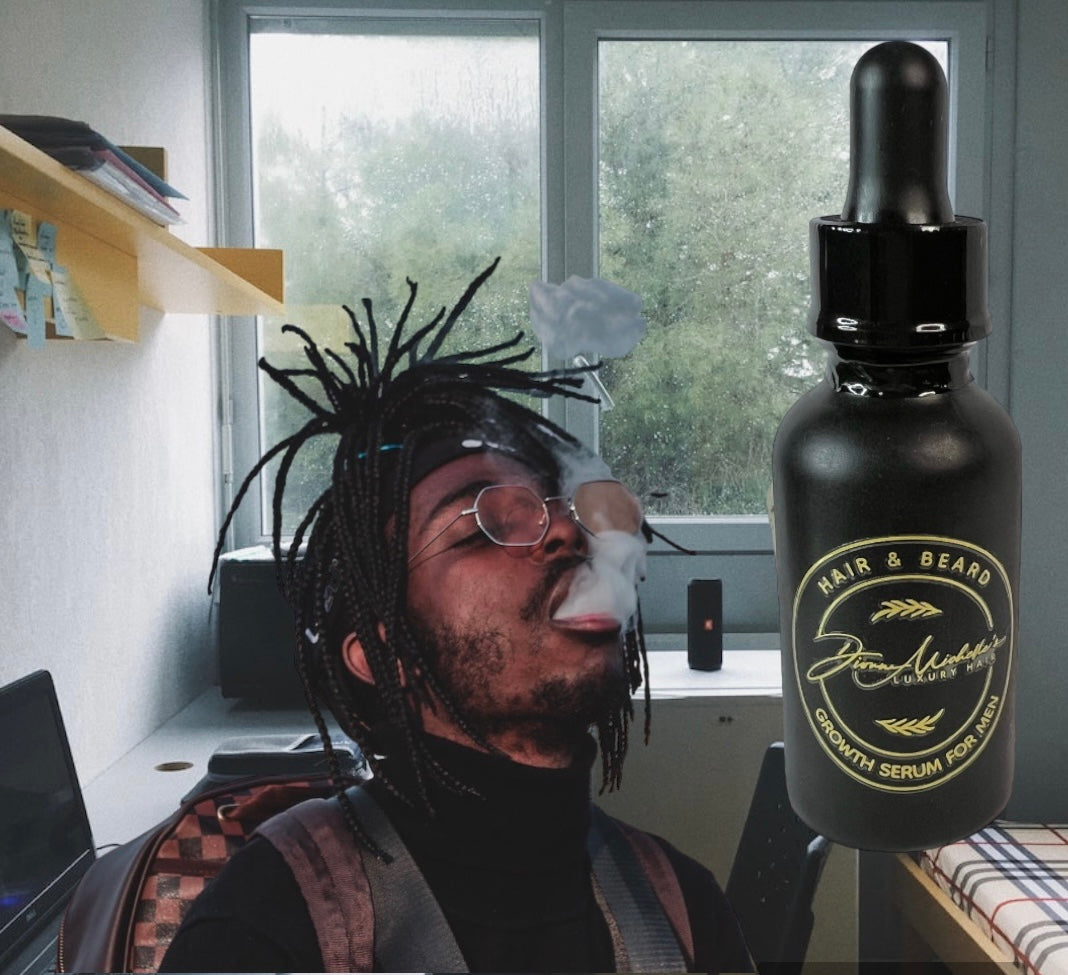 222 Black Beard  & Hair Growth Serum  For Men