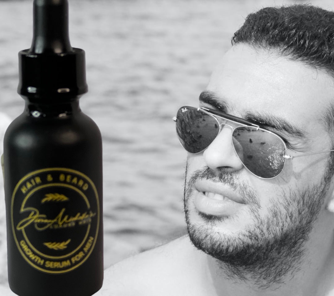 222 Black Beard  & Hair Growth Serum  For Men