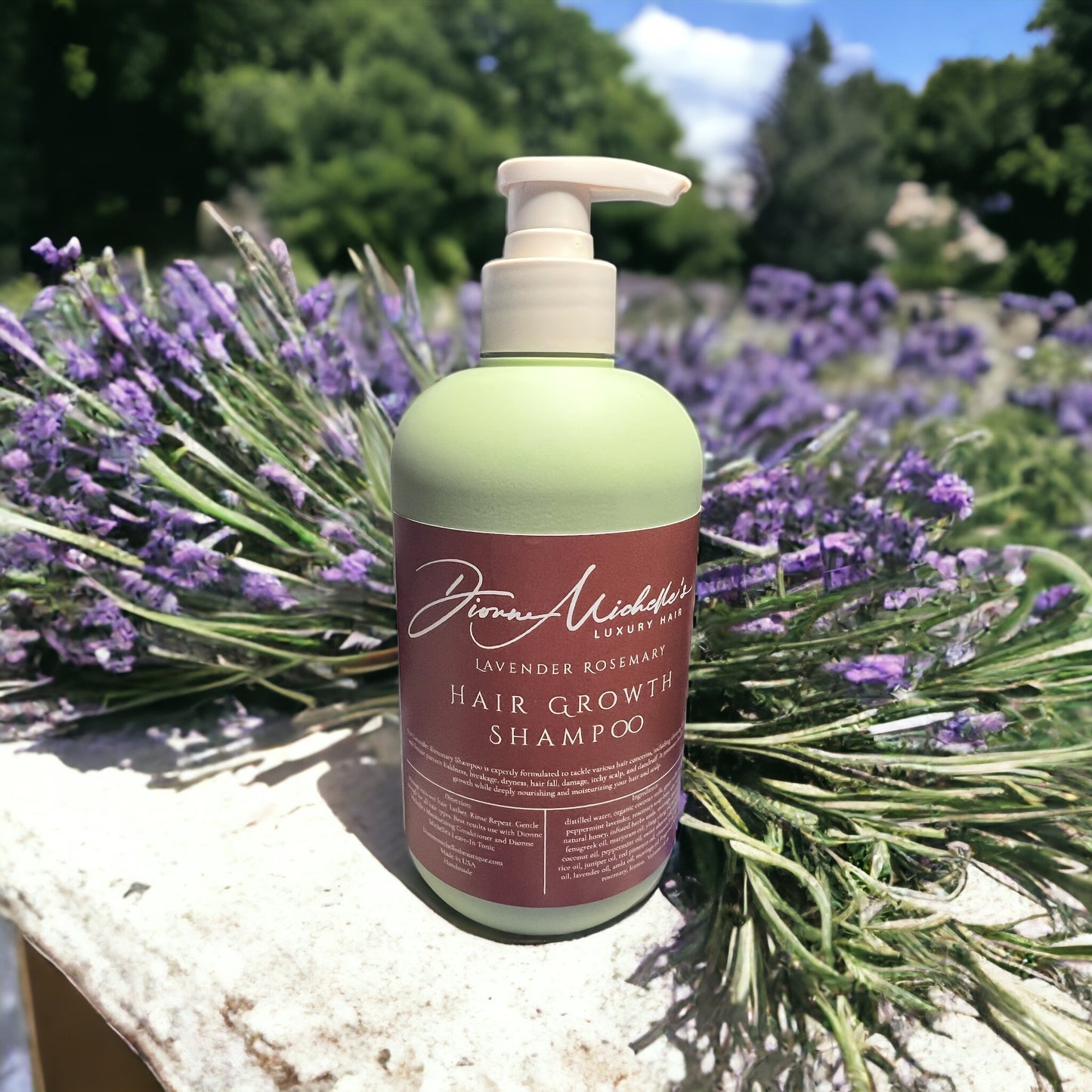 Dionne Michelle's Luxury Hair Lavender Rosemary Hair Growth Shampoo