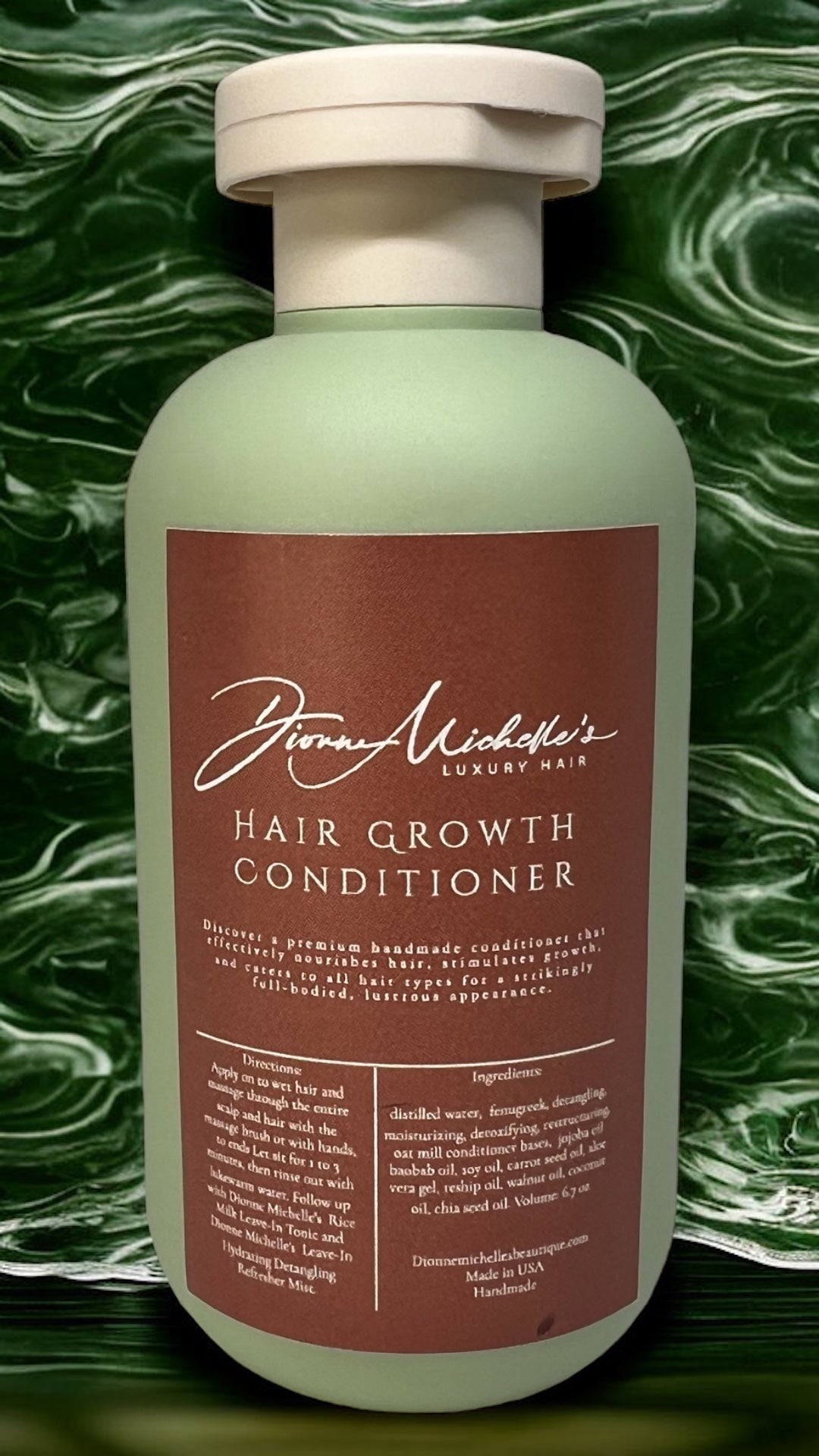 Dionne Michelle's Luxury Hair  Moisturizing Hair Growth Conditioner