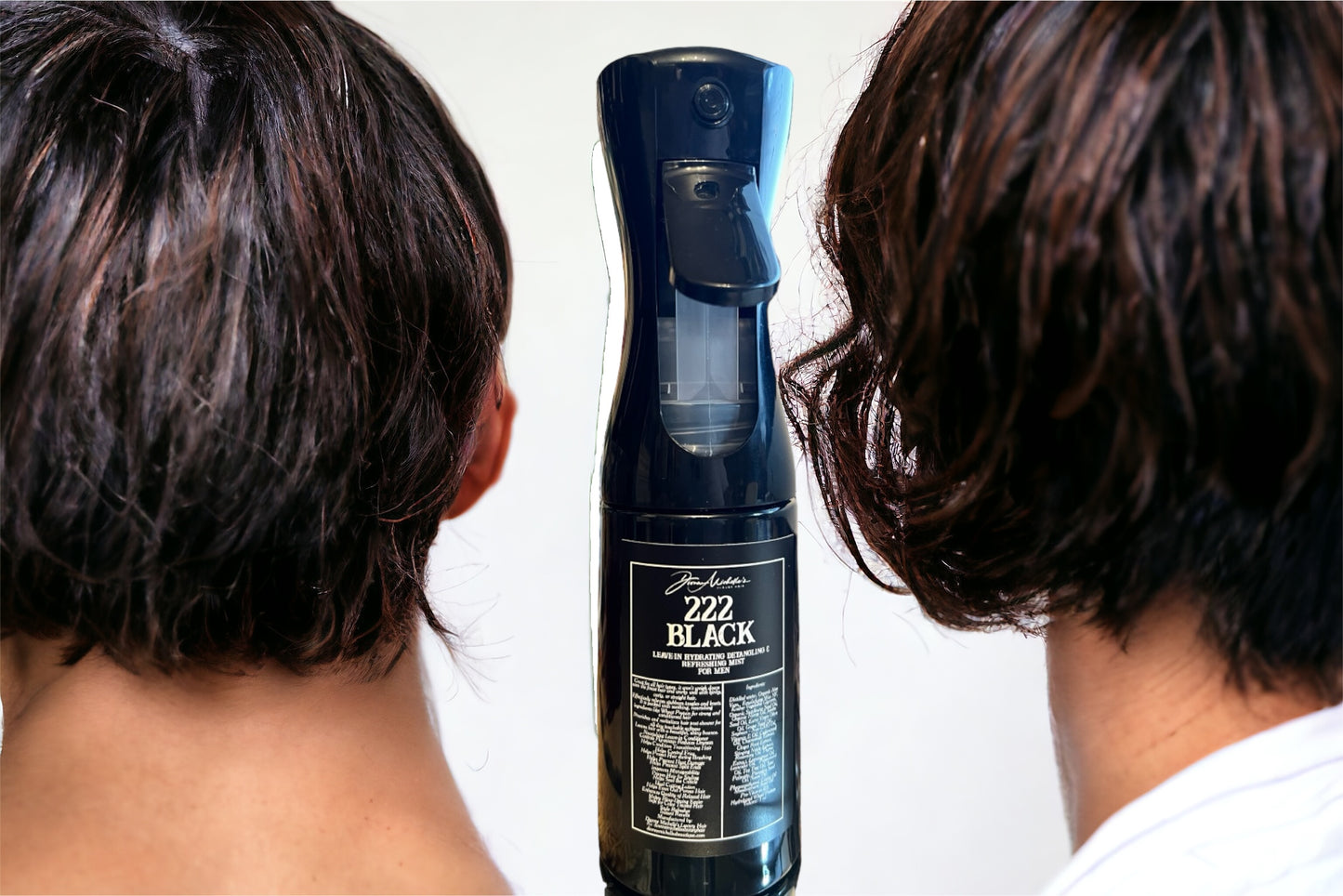 222 Black Leave-In Hydrating Detangling & Refreshing Mist