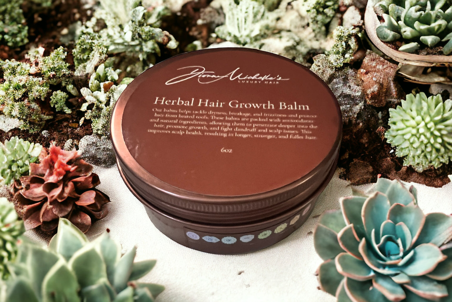 Dionne Michelle's Luxury Hair Hebal Hair Growth Balm