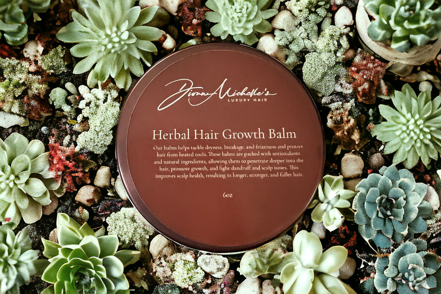 Dionne Michelle's Luxury Hair Hebal Hair Growth Balm