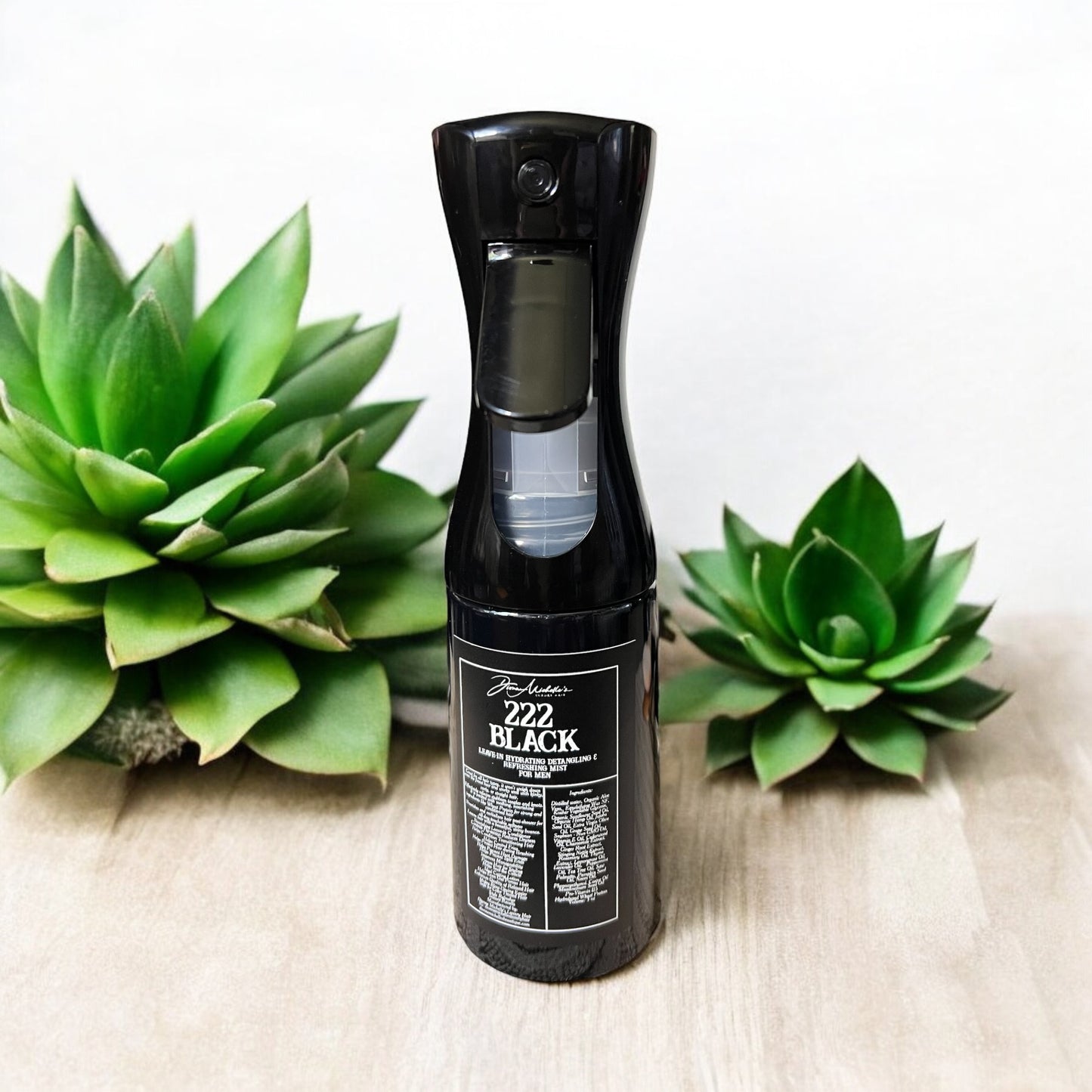 222 Black Leave-In Hydrating Detangling & Refreshing Mist