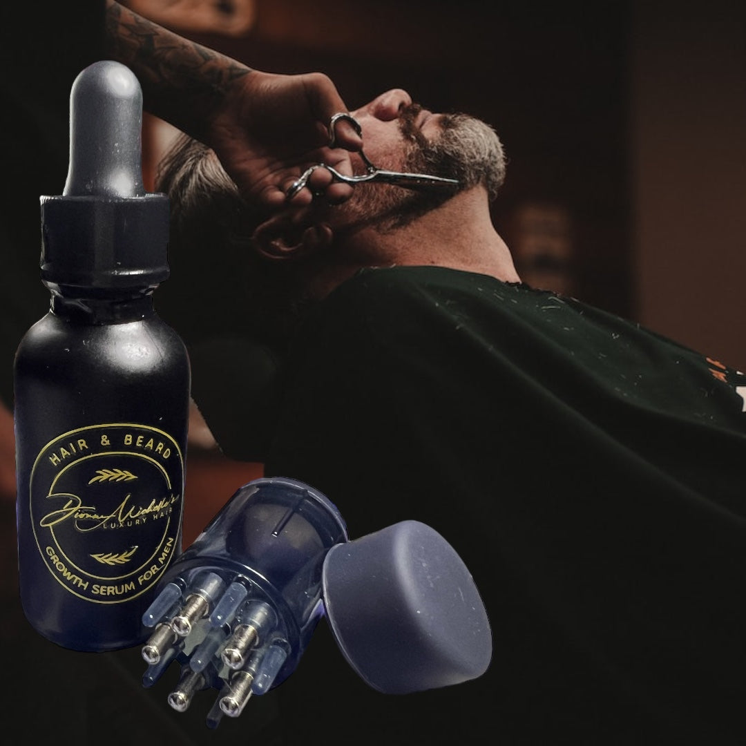 222 Black Beard  & Hair Growth Serum  For Men